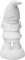 Gnude Gnomes - Unpainted Make Gnomes Great Again Garden Gnome